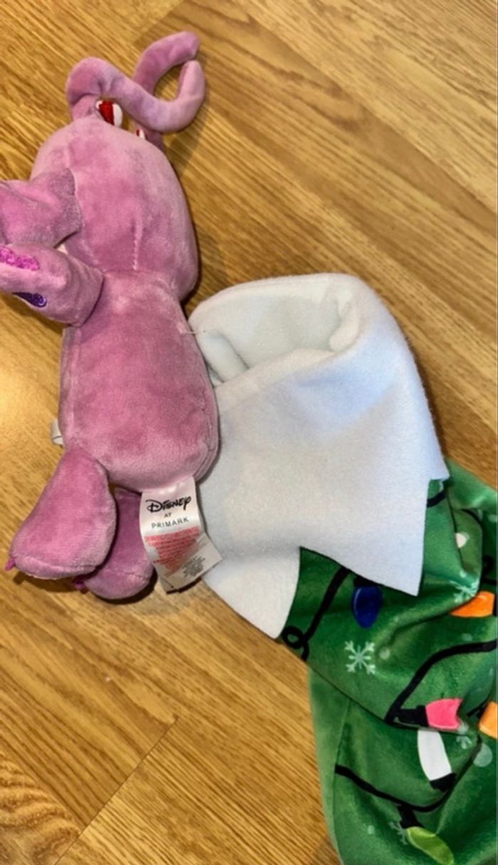 Peluche Stitch Rose Angel interactive collection Noël - chaussette de Noël neuve - photo numéro 6