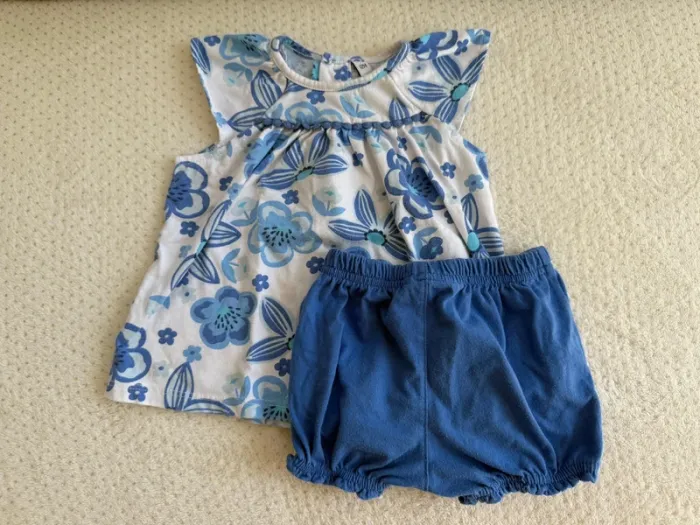 Ensemble bleue