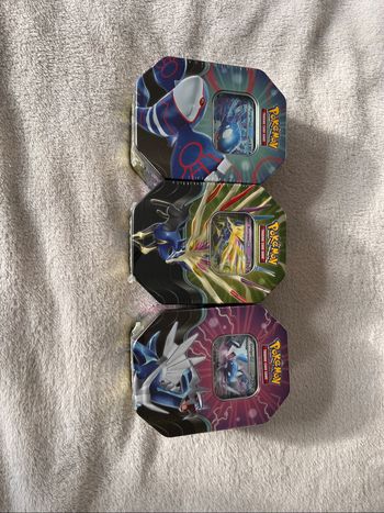 Pokemon Pokebox Légendes Azur Kyogre-ex Xerneas-ex et Dialga-ex