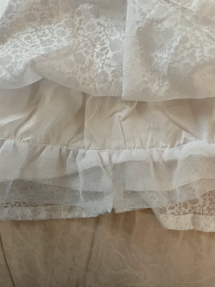 Robe blanche doublée sergent major 18 mois - photo numéro 3