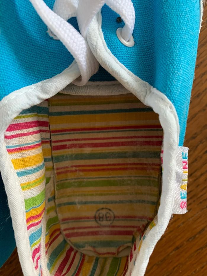 Baskets toile - photo numéro 2