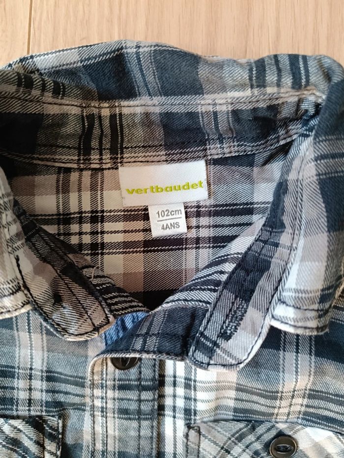 Chemise Vertbaudet 4 ans - photo numéro 4