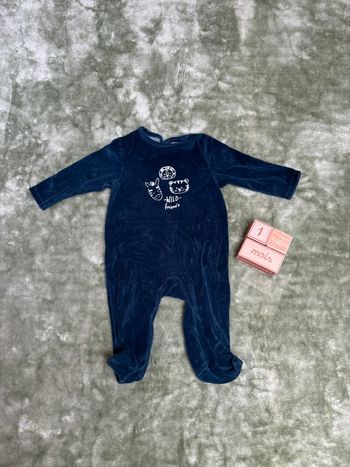 Pyjama velours dors bien