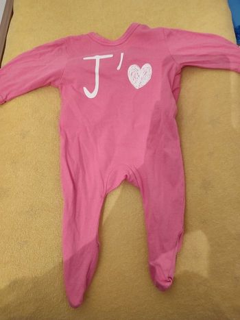 Lot pyjamas rose