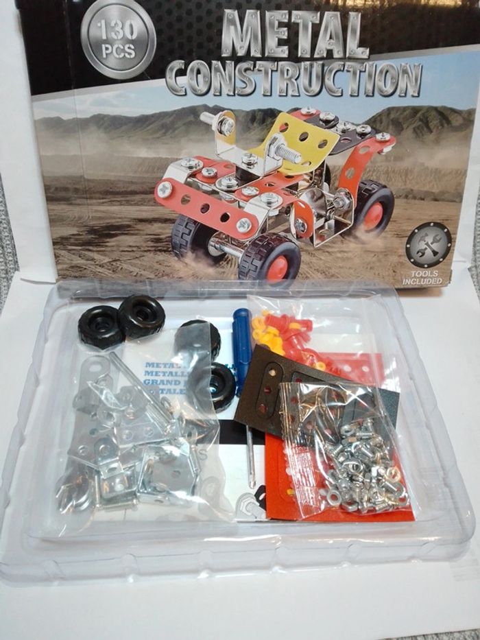Kit de construction en métal "Quad" - photo numéro 3