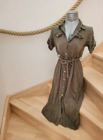 Robe mi-longue fluide Miss Culture Sud TU