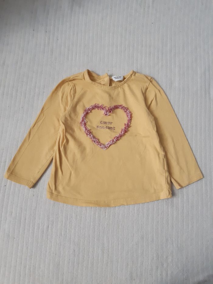 Tee shirt manches longues TAO 24 mois - photo numéro 1