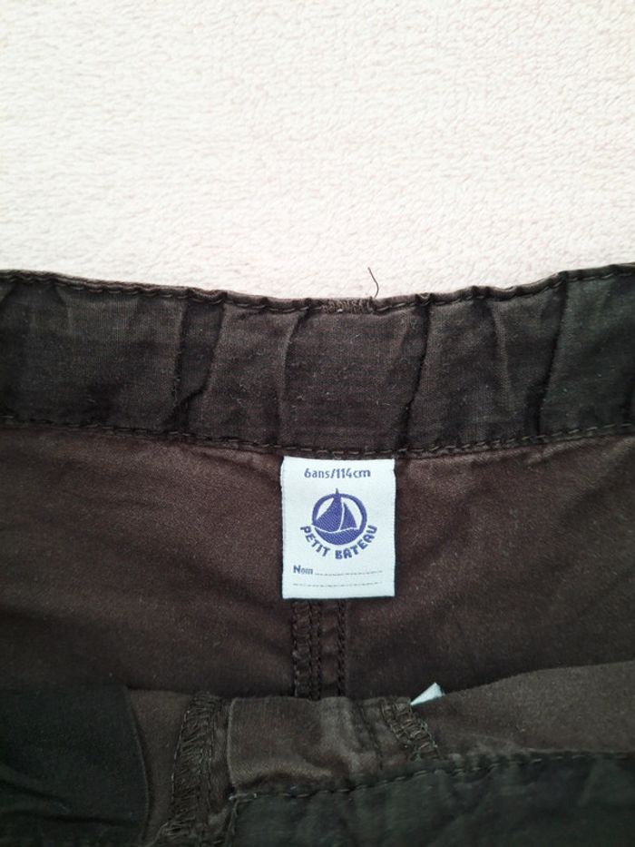 Short Petit Bateau 6 ans marron - photo numéro 2