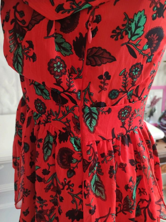 Robe d'été rouge - photo numéro 4