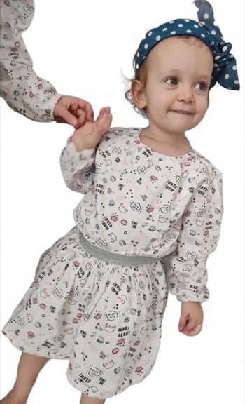 23 mois 2 ans robe tape a l'oeil 86 cm ( sans bandeau)