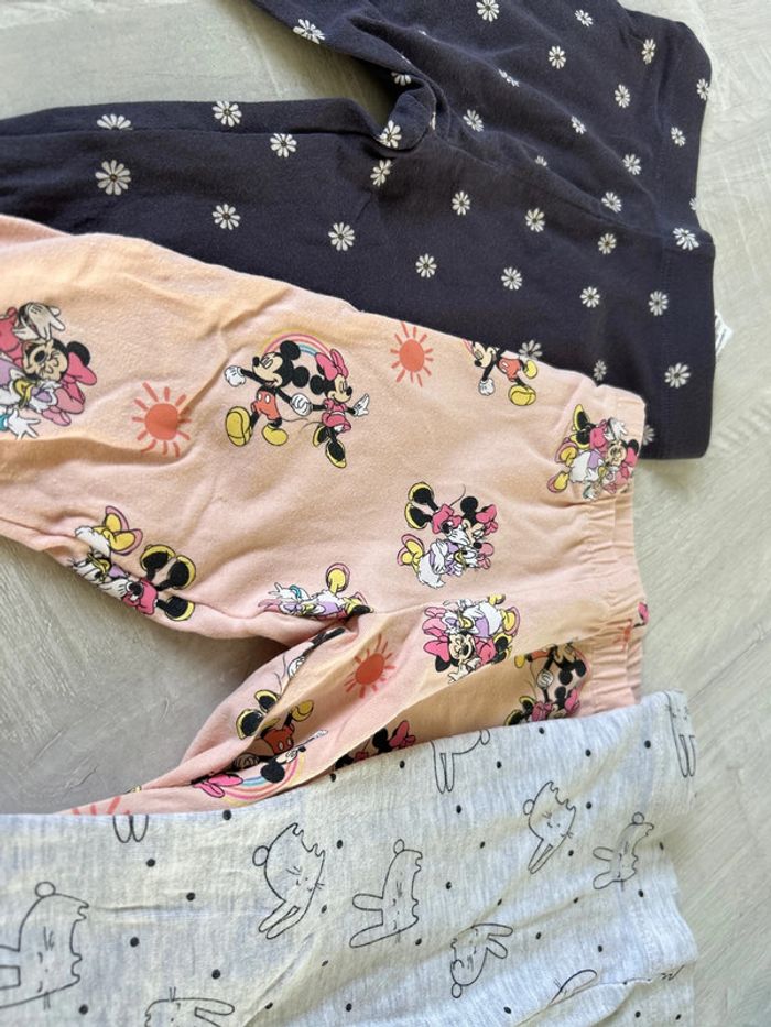 Lot 3 leggings 18 mois - photo numéro 2