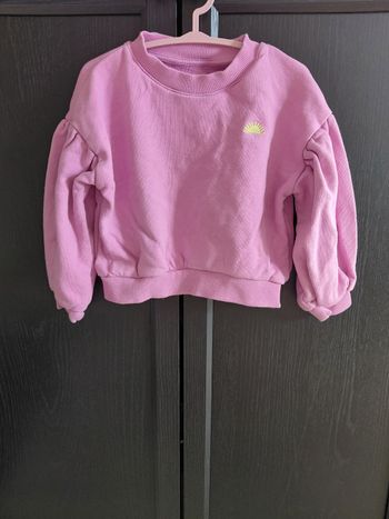 Pull rose et soleil Kiabi taille  4 ans