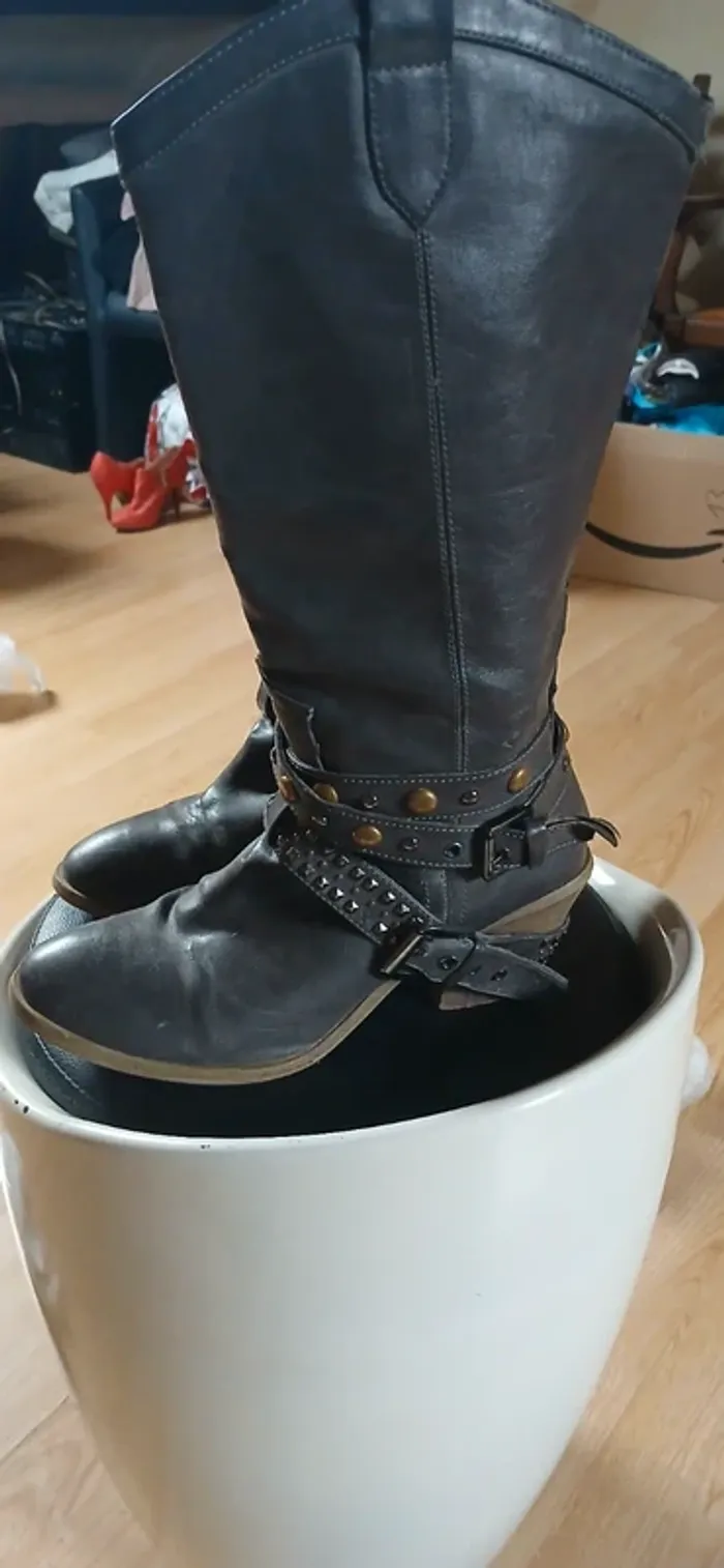 Botte gris foncé - photo numéro 6