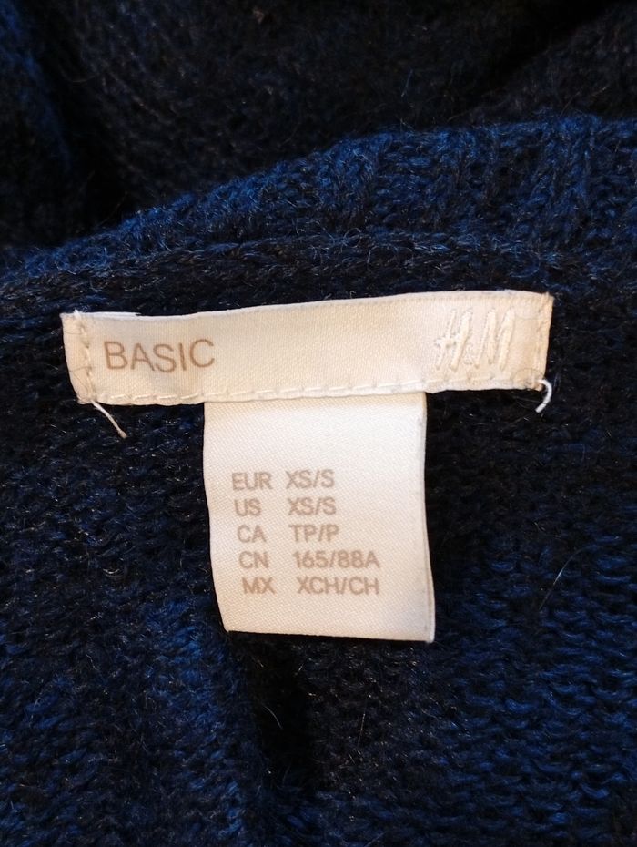 Boléro gilet marine t34/36 - photo numéro 6