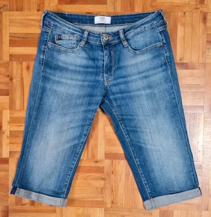 Bermuda jean femme le temps des cerises T40