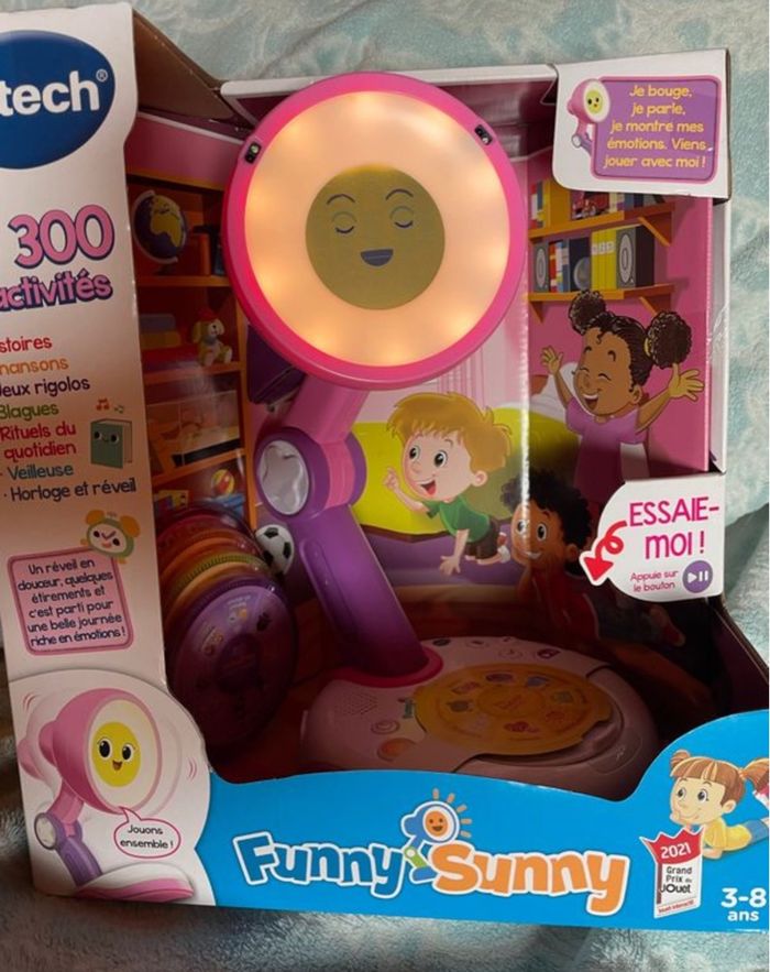 Lampe funny Sunny rose