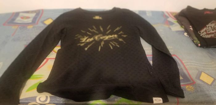 Tee-shirt manches longues LeeCooper 8 ans - photo numéro 3