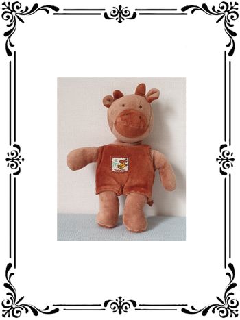 Peluche vache.