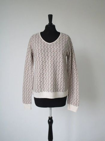 Pull motifs L'Atelier d'Anna 38/40 NEUF