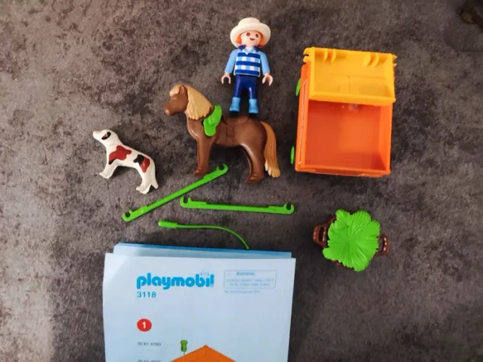 Playmobil 3118 calèche poney enfant - photo numéro 3