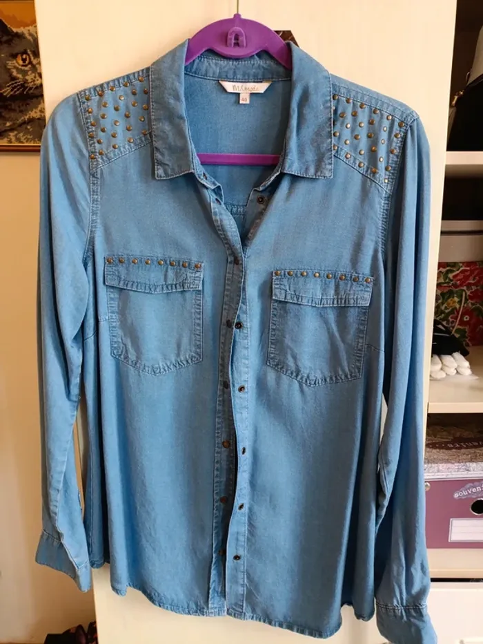 Chemise en jean 40