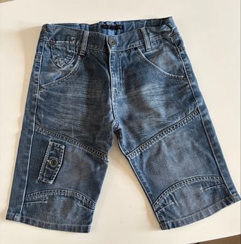 Bermuda jeans denim 12ans 