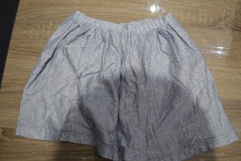 Jupe à pois bleu clair 8 ans