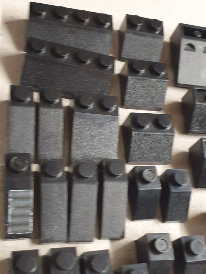 Lot de 36 pentes noires - photo numéro 4