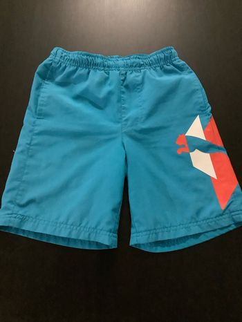 Short Bermuda Puma 8 ans Turquoise