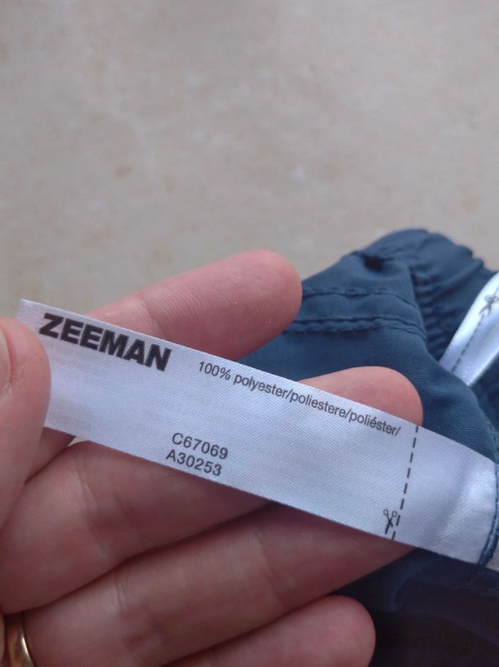 Short neuf avec étiquette Garçon 6/9 mois Zeeman - photo numéro 3