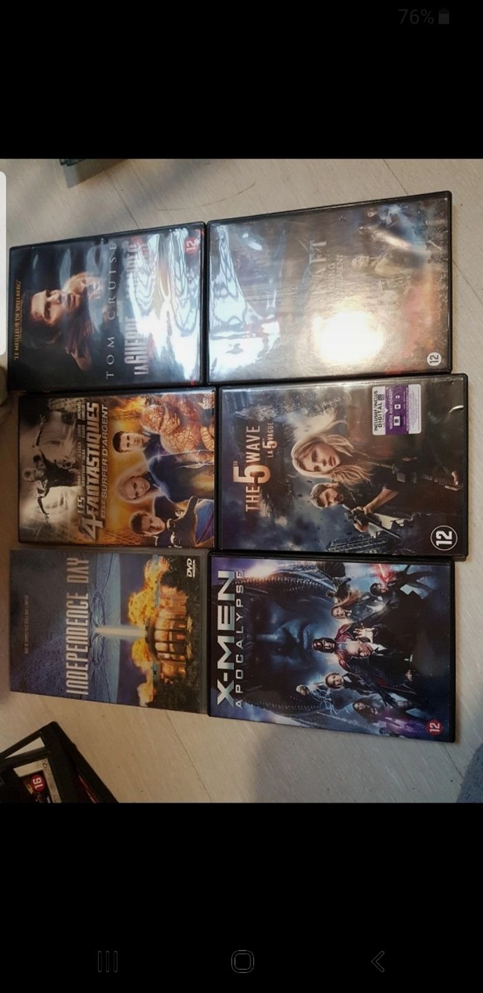 Lot 22 DVD divers - photo numéro 5