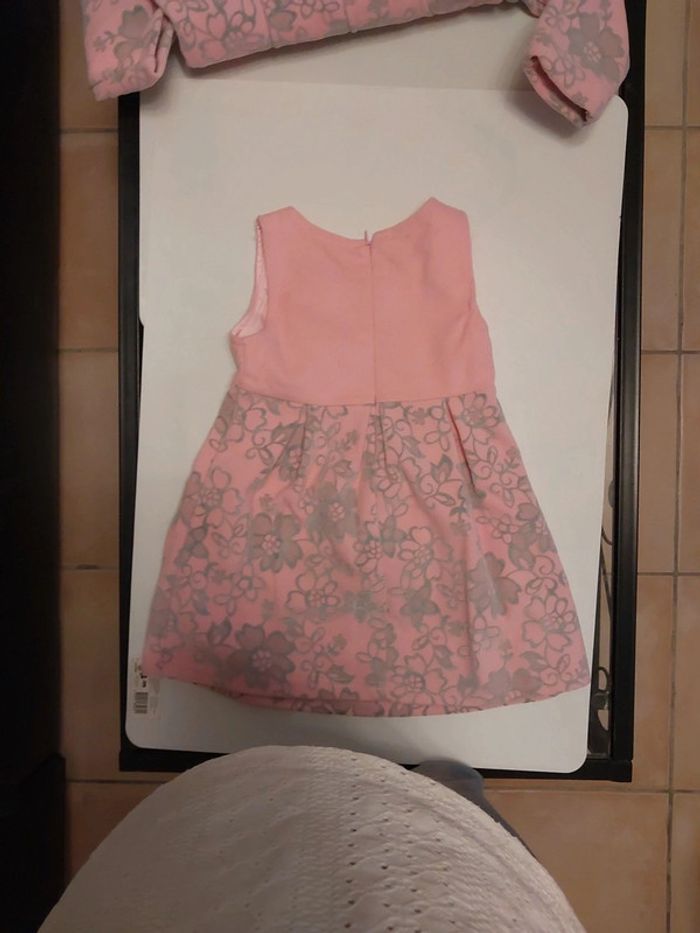 Ensemble chicaprie rose 3 pièces 24 mois - photo numéro 3