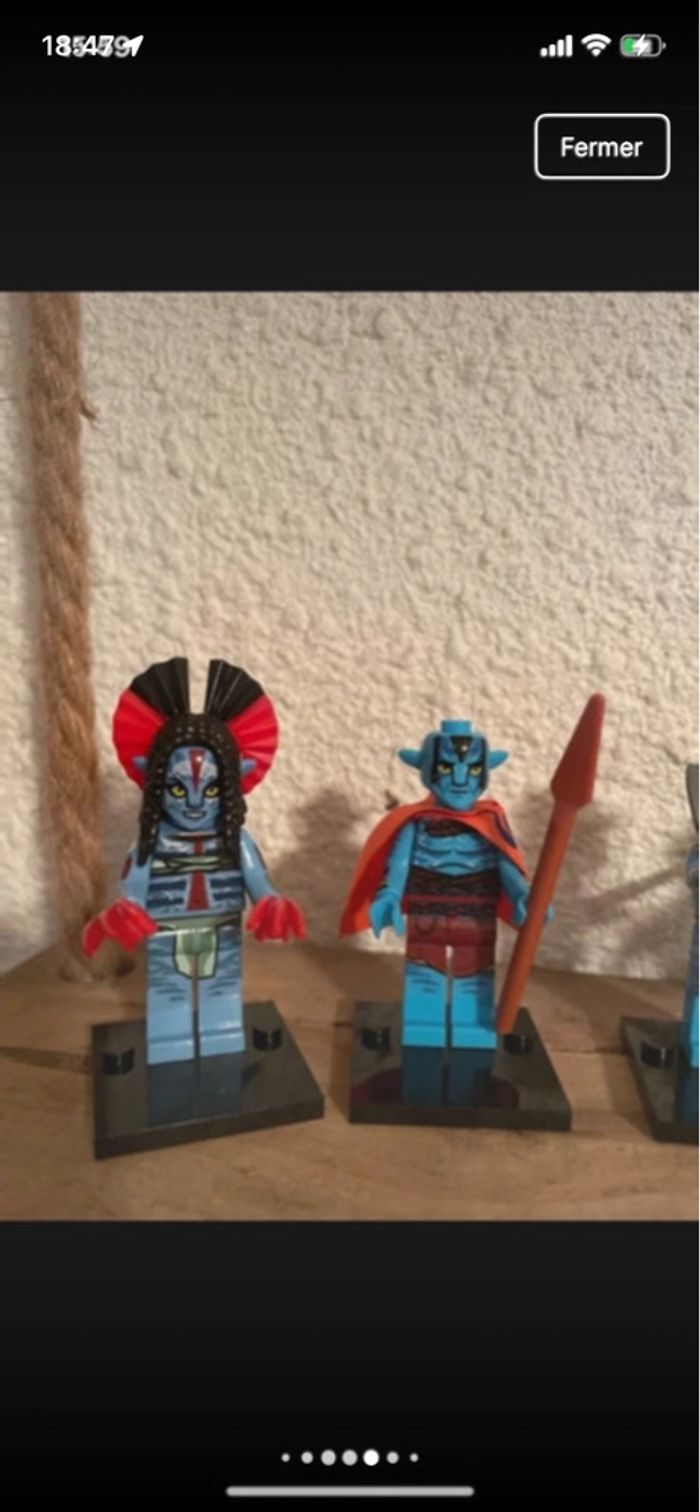 Minifigure Avatar 3 lot de 10 - photo numéro 8