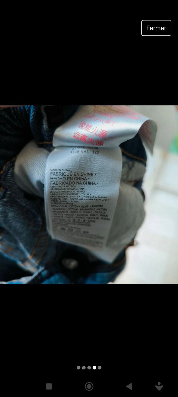 Short jean levi Strauss - photo numéro 3