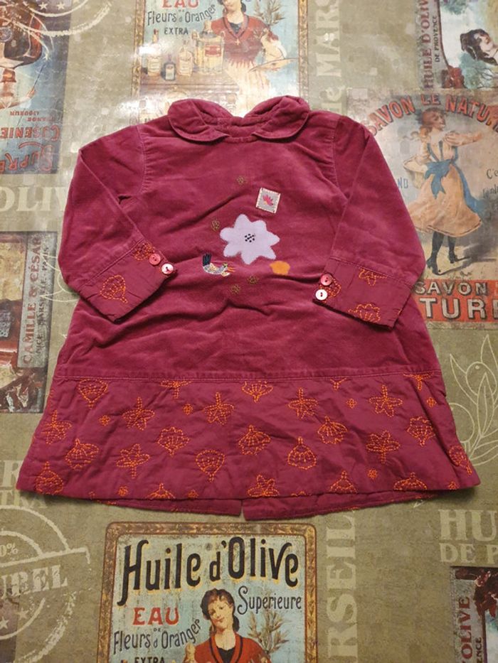 Robe hiver Babymini par Catimini 12 mois