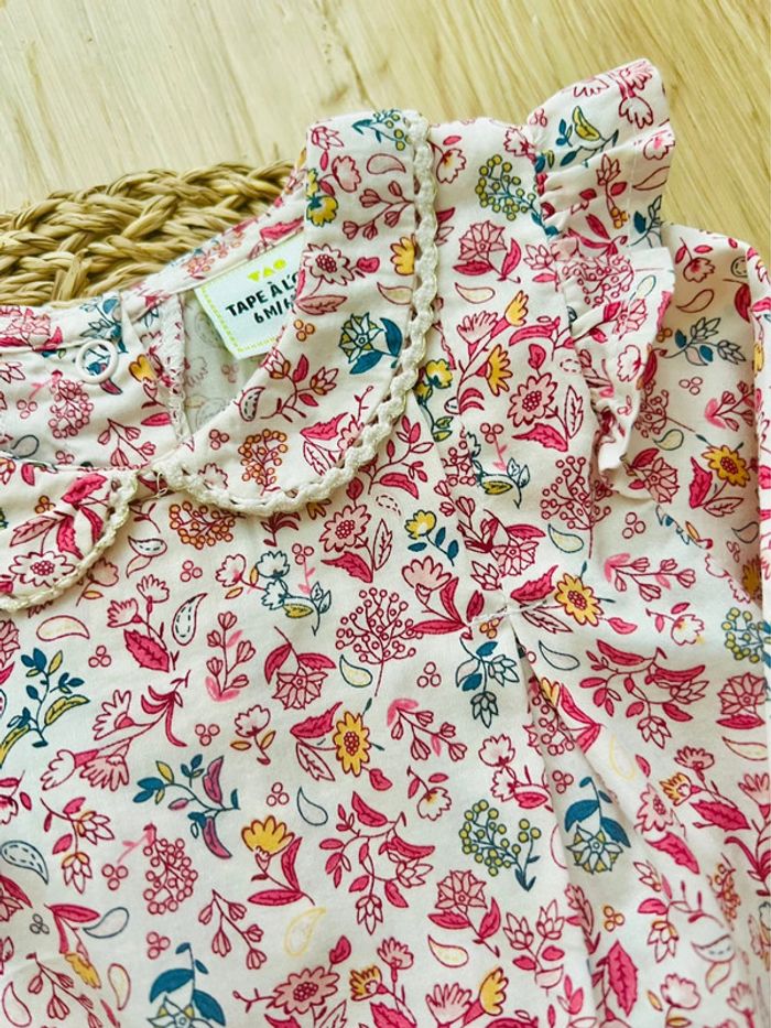 Blouse/tunique fleurie TAO - photo numéro 3