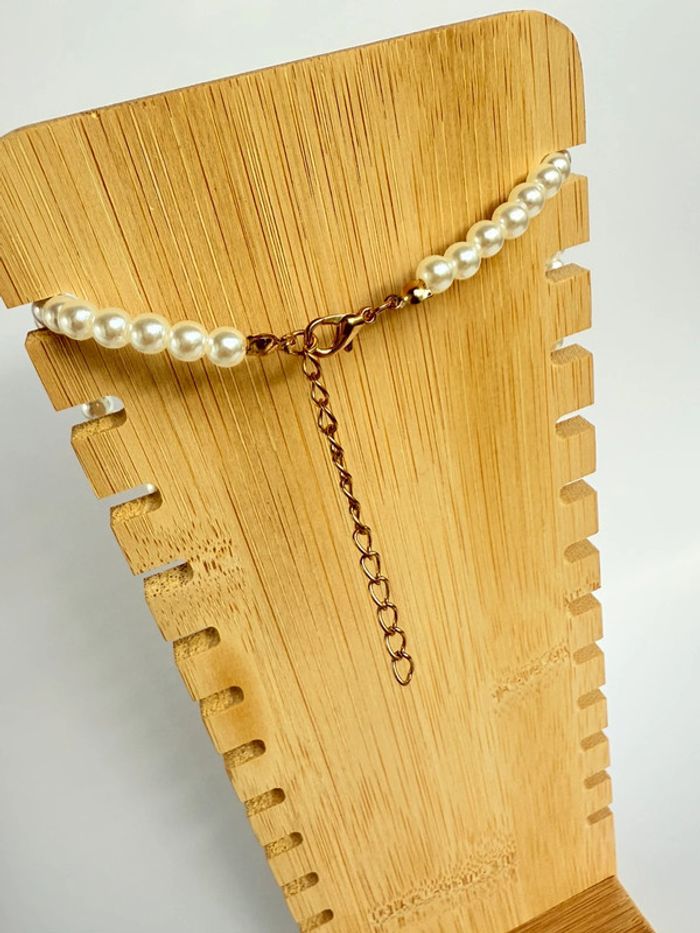 Collier perle et strass - photo numéro 4