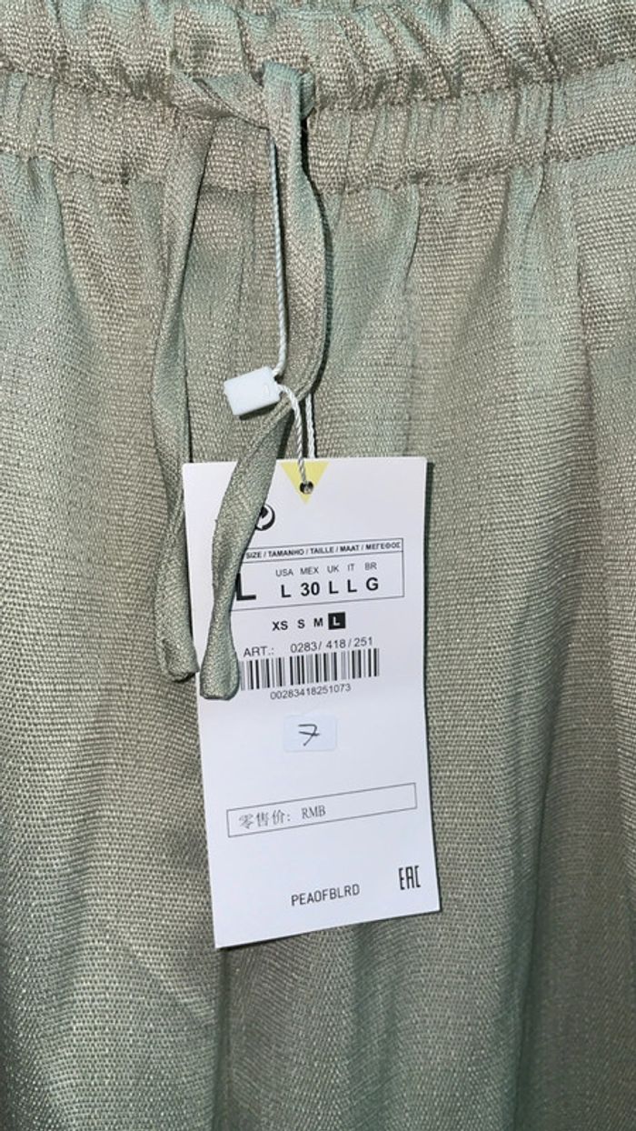 Pantalon jambe large Peaofblrd TL neuf avec étiquette - photo numéro 2