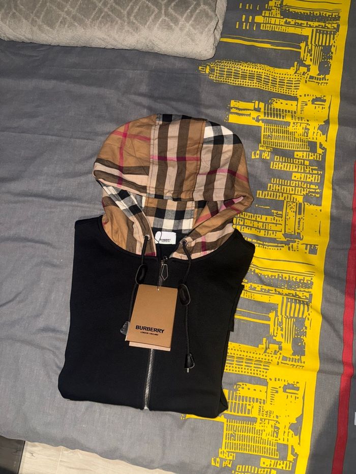 Veste burberry zippé - photo numéro 3