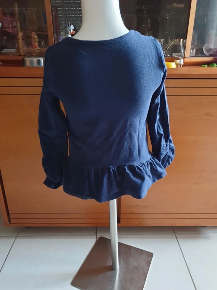 Tee-shirt ML reine des neiges - photo numéro 2