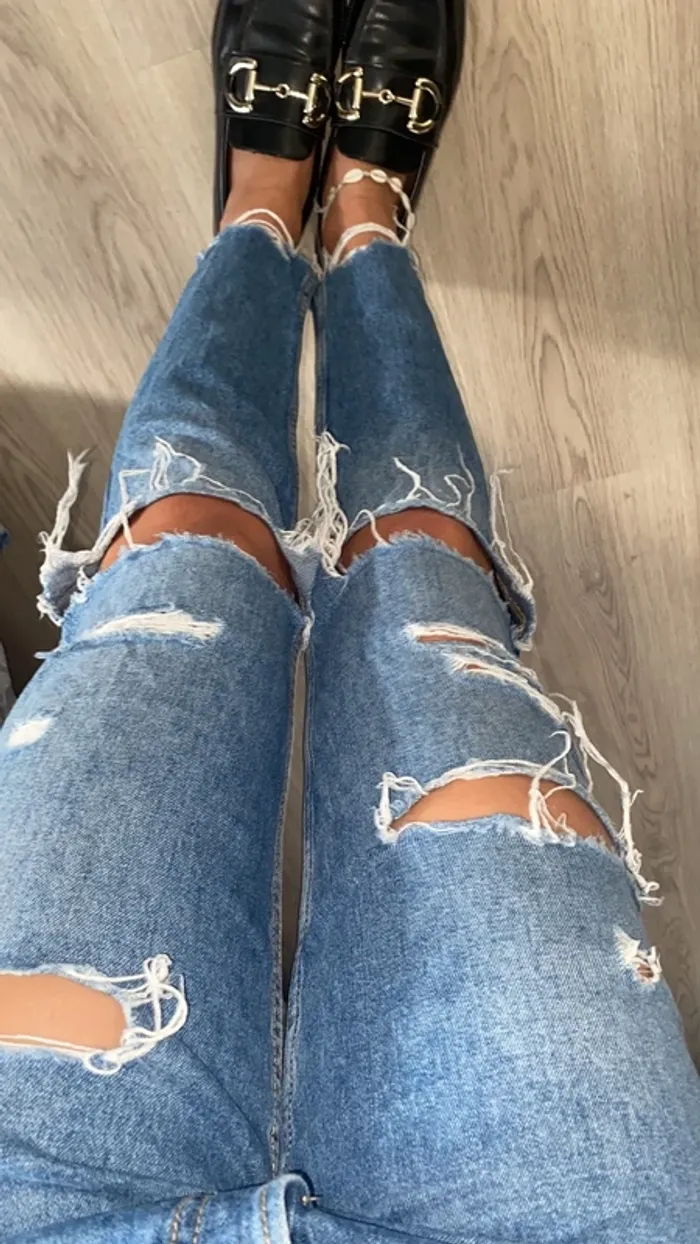 Jean mom destroy - photo numéro 2