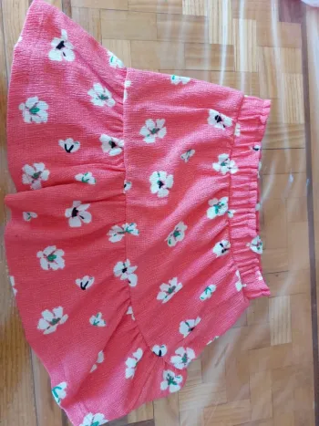 Jupe avec fleurs