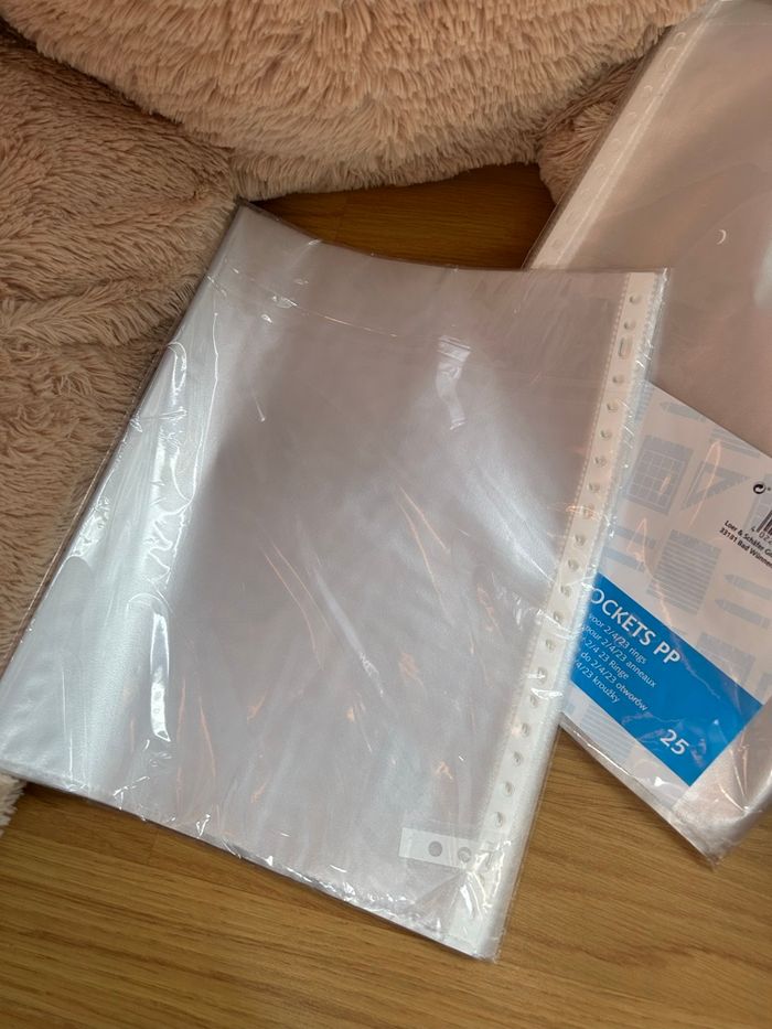 Pochettes transparentes x50 A4 - photo numéro 4