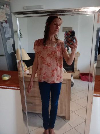 Blouse femme 48 coloris chaud c70