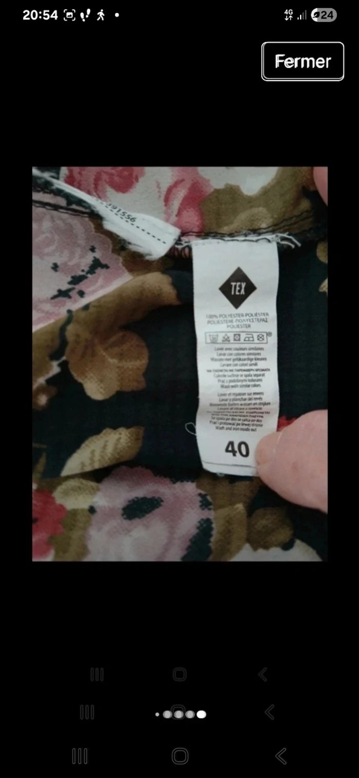 Blouse fluide Taille 40 - photo numéro 6