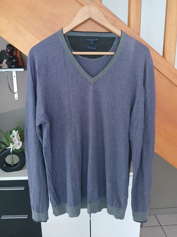 Pull homme Tommy Hilfiger Taille XL🌿🌈 - photo numéro 6