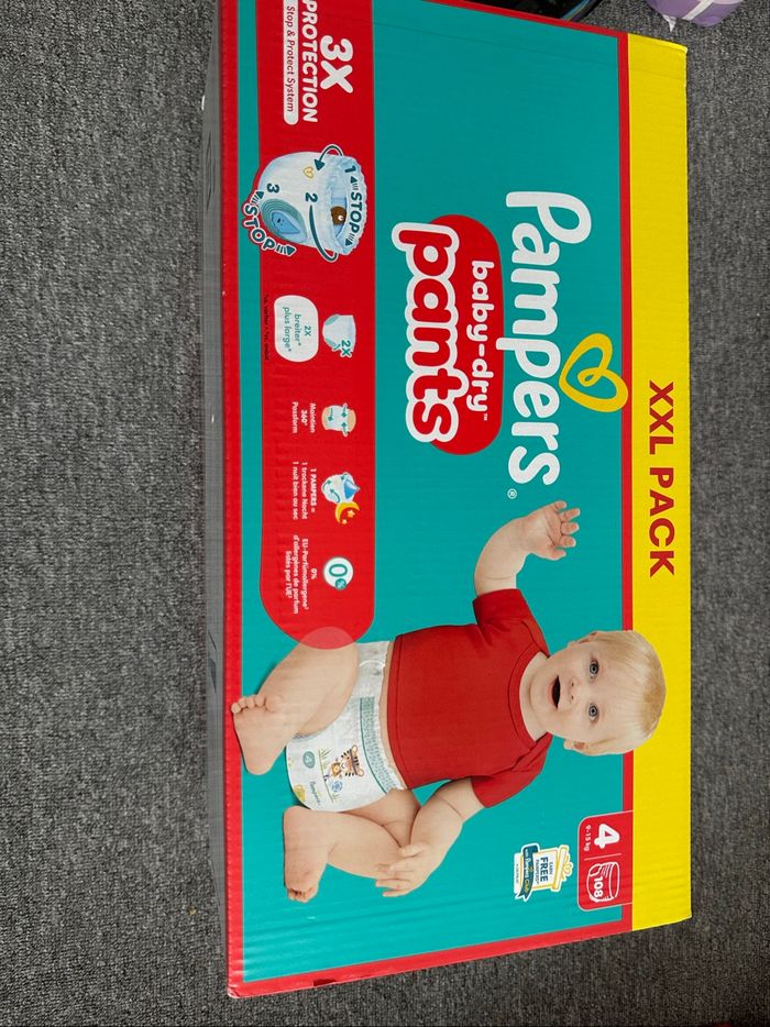 couche pampers XXL - photo numéro 3