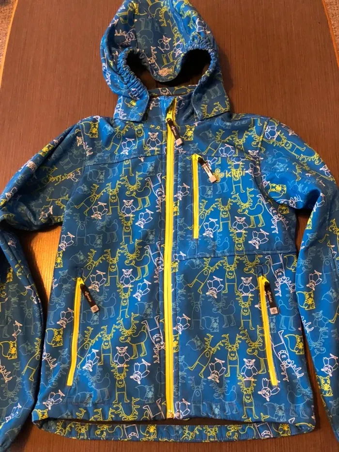Parka veste blouson avec capuche garçon kilpi 134/140-9/10 ans