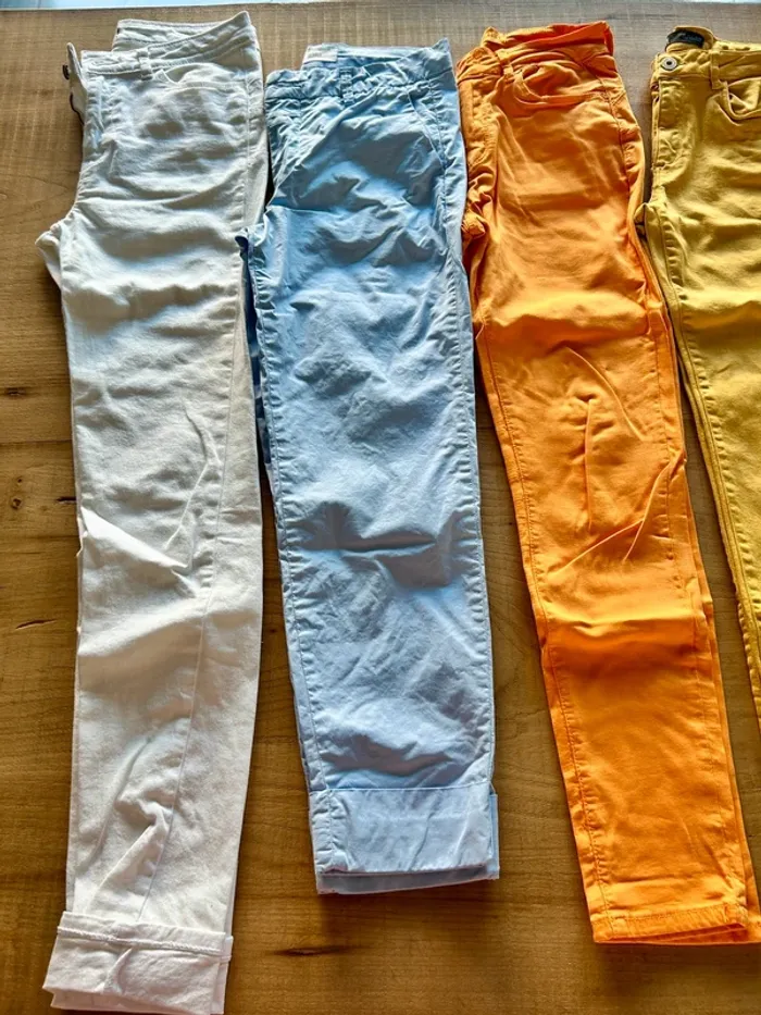 Lot 5 pantalons femme S/36 - photo numéro 2