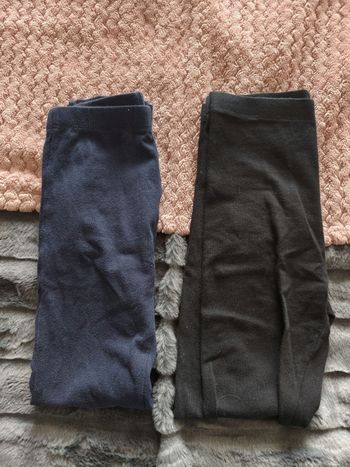Lot de 2 legging fille 